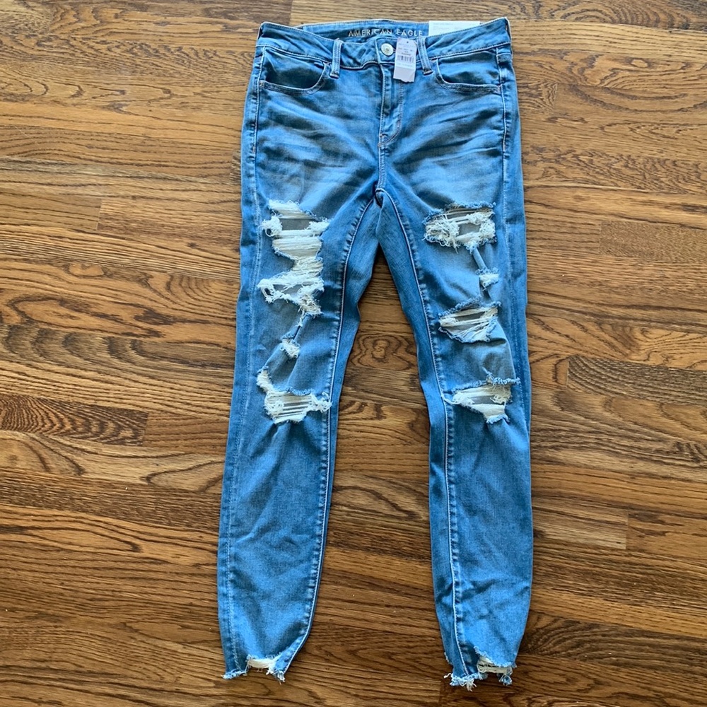 American Eagle NE(X)T Level stretch jeggings size 10